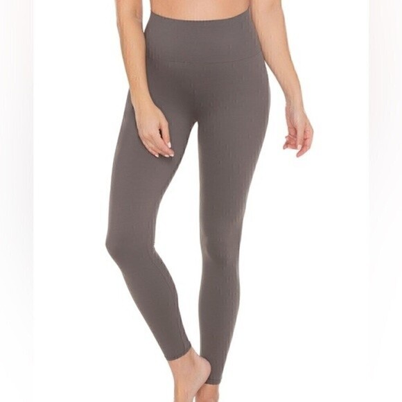 New Miraclesuit Women's Tummy-Control Leggings MIRACLESUIT Athleisure grey Small - Picture 6 of 10
